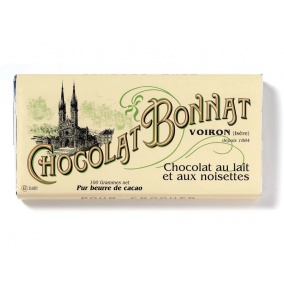 Čokoláda Bonnat au Praline Noisettes - mléčná