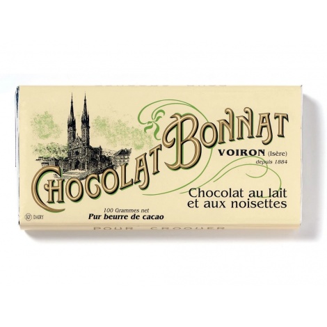 Čokoláda Bonnat au Praline Noisettes - mléčná