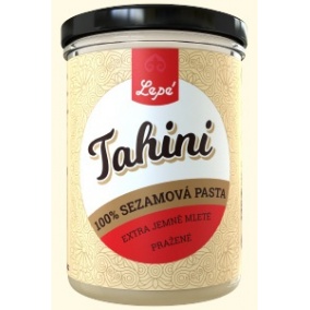 Lepé Tahini 400g – 100% sezamová pasta, bez lepku a palmového oleje