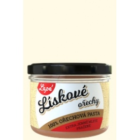 Lepé Hazelnut paste 200g - 100% hazelnuts, gluten and palm oil free