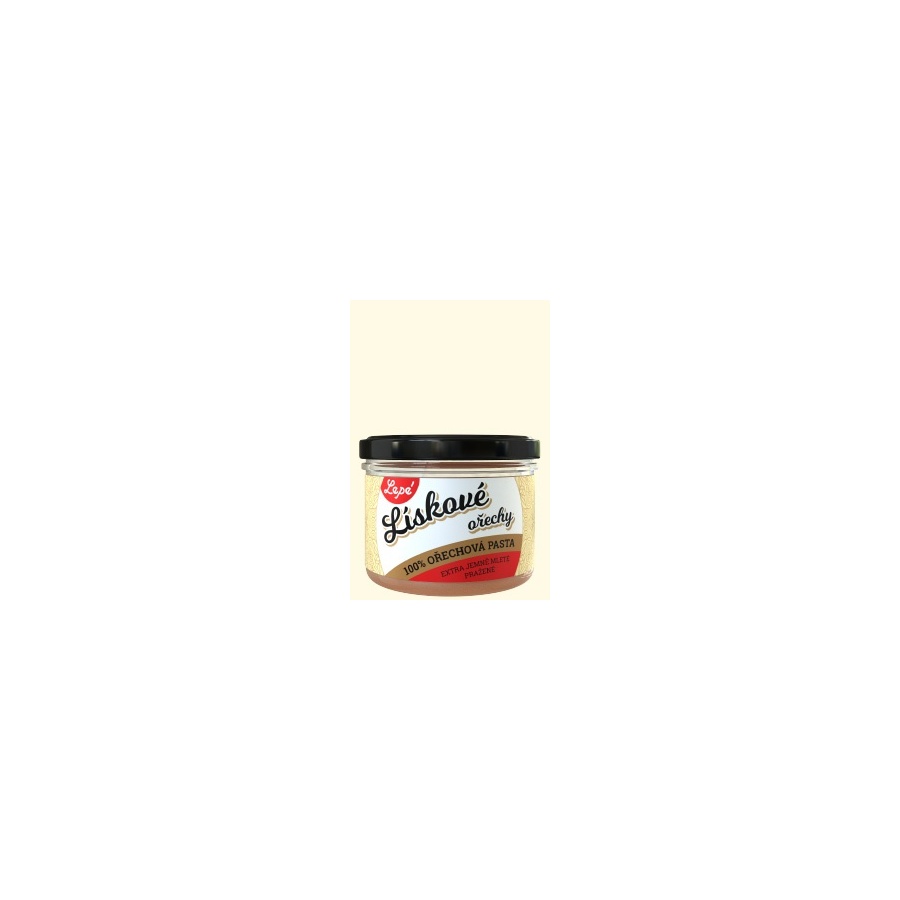 Lepé Lísková pasta 200g – 100% lískové ořechy, bez lepku a palmového oleje
