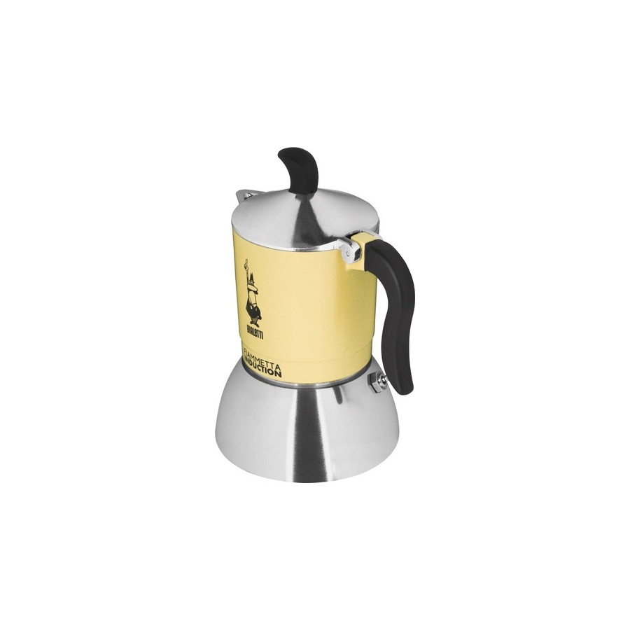 Bialetti Moka Induction Fiammetta -  2 šálky žlutá NEW