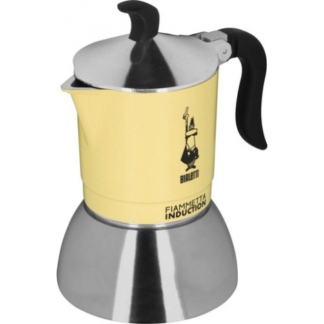 Bialetti Moka Induction Fiammetta -  2 šálky žlutá NEW