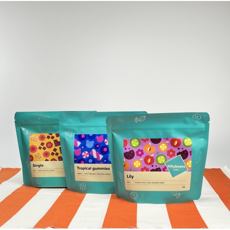 Fiftybeans Indonesia Tropical gummies 200g