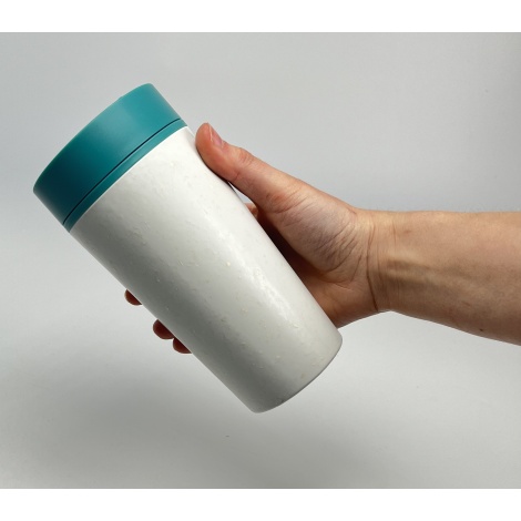 Kelímek Circular Cup (rcup) Chalk and Aquamarine 340 ml