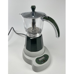 GAT Vintage 4-6 electric moka kettle green 2