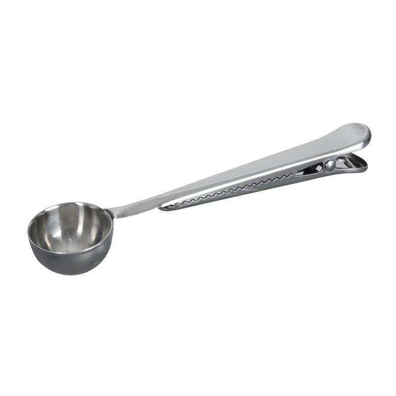 Coffee cup with clip, stainless steel