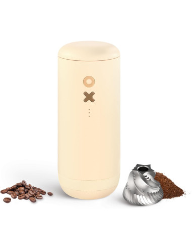 Nuttii OX LITE Portable - electric grinder - Almond Cream