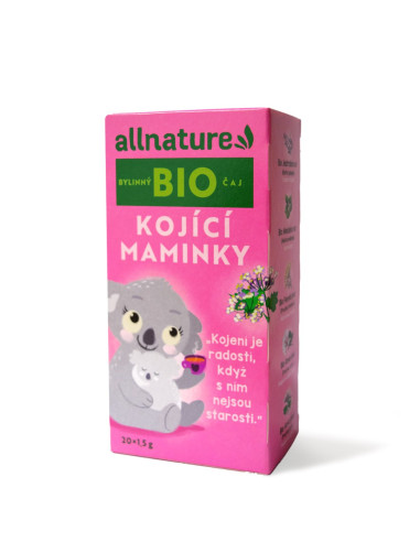 Allnature Organic Herbal Tea Breastfeeding Moms 20x1,5 g