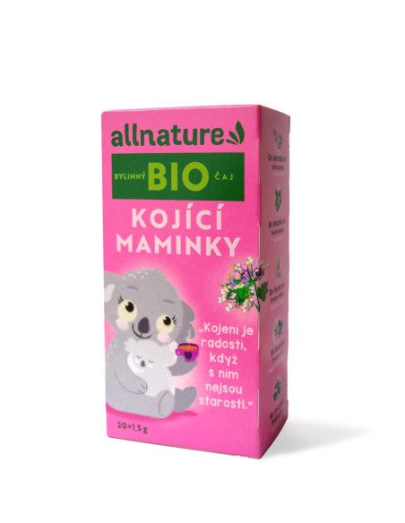 Allnature BIO Bylinný čaj Kojící maminky 20x1,5 g