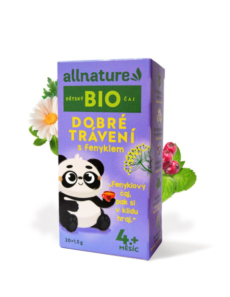Allnature Organic Children's tea Good digestion with fennel 20x1,5 g