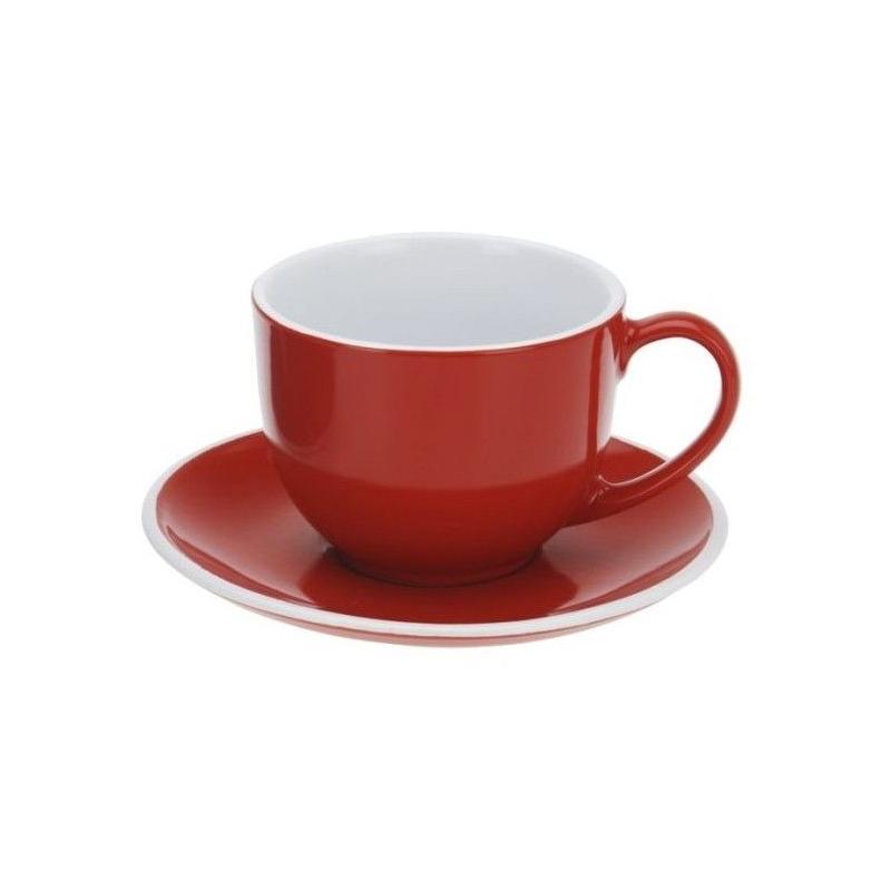 Šálek na cappuccino 220ml červený