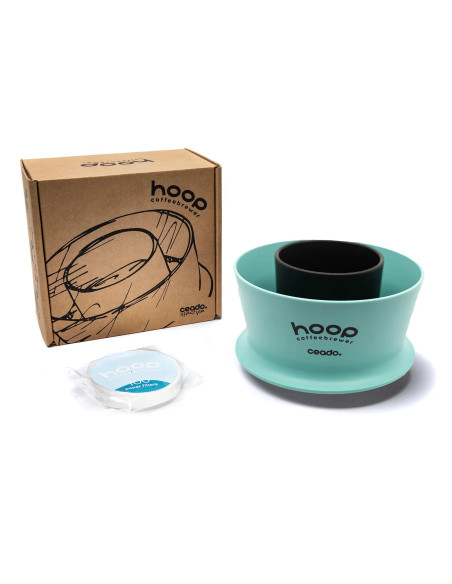 Ceado Dripper Hoop - Aquamarine