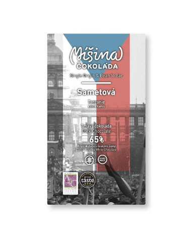 Míšina čokoláda Sametová 65% 50g