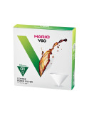 Papírové filtry Hario V60-01 40 ks, bílé (VCF-01-40W)