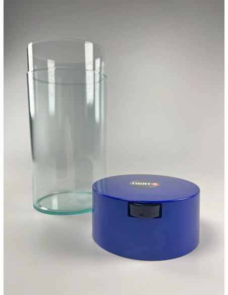 Tightvac vacuum can 680g - transparent + blue