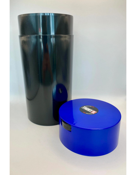 Tightvac vacuum canister 680g - black/blue