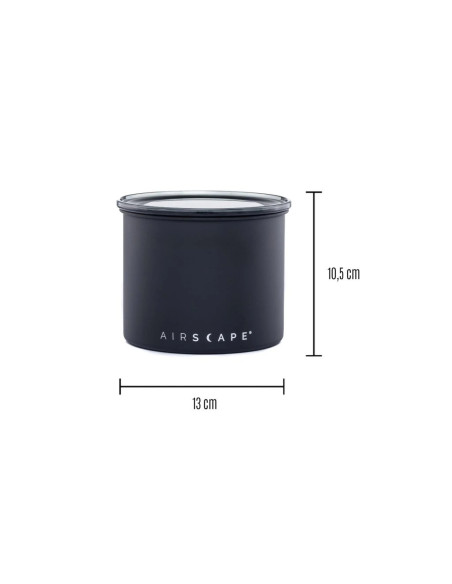 Airscape dóza na kávu 250g - Charcoal