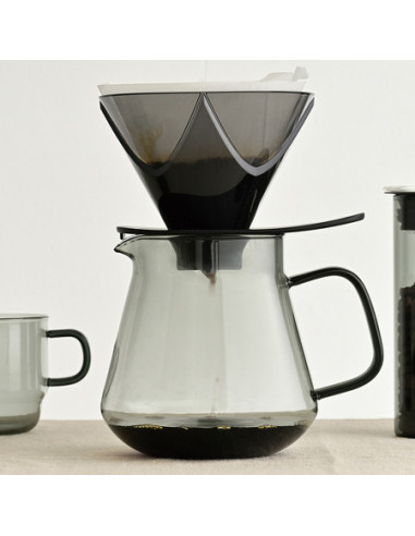 Hario Colors Tea & Coffee Server 600 ml - Šedá