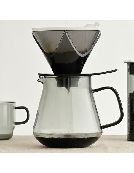 Hario Colors Tea & Coffee Server 600 ml - Šedá