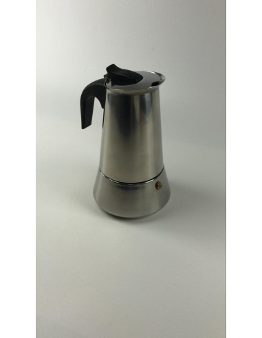 Moka pot Kaffia 6 cups stainless steel - Used/Left
