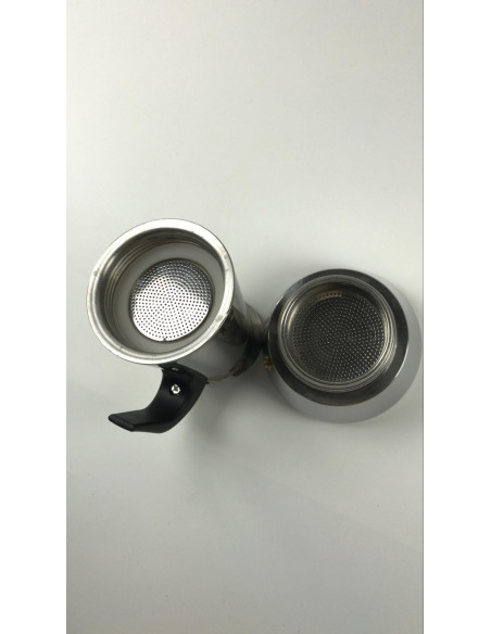Moka konvice Kaffia 6 šálků nerez - Pouzita/Sleva