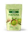 Matcha Premium BIO Allnature je kvalitní japonský zelený čaj z první jarní sklizně, pěstovaný ve stínu pro maximální obsah živin. Díky jemnému mletí a přirozené sladkosti je ideální nejen pro přípravu tradičního nápoje, ale i jako přísada do smoothie, dezertů nebo zmrzliny.