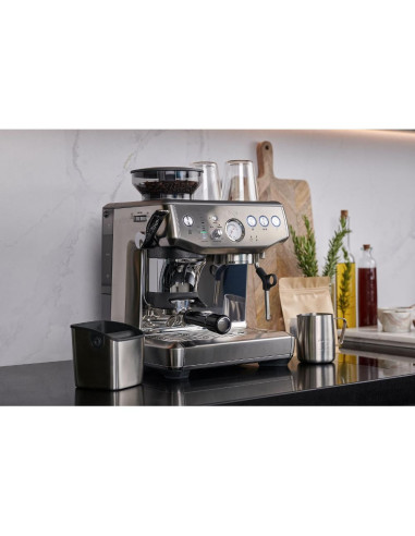 Pakový kávovar SAGE SES876BTR šedý THE BARISTA EXPRESS™ IMPRESS