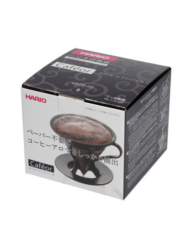 Překapávač Hario Cafeor 02 Černý