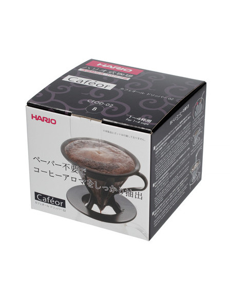 Překapávač Hario Cafeor 02 Černý