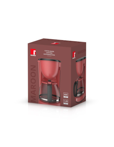 Coffee maker electric drip coffee maker MAROON CASTANOVÁ BG
