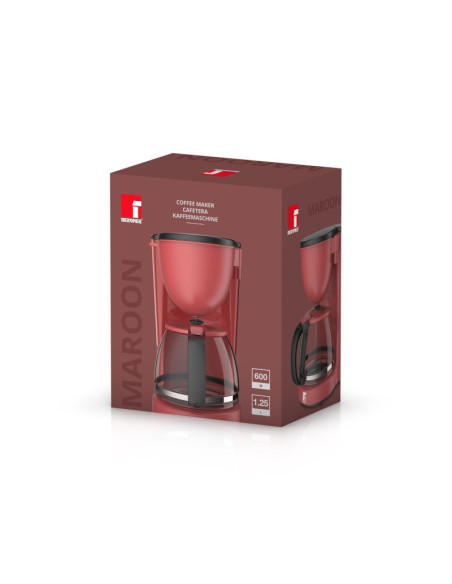 Coffee maker electric drip coffee maker MAROON CASTANOVÁ BG
