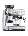 Pakový kávovar SAGE SES876BSS stříbrný – připraví espresso s plným tělem a bohatou cremou.