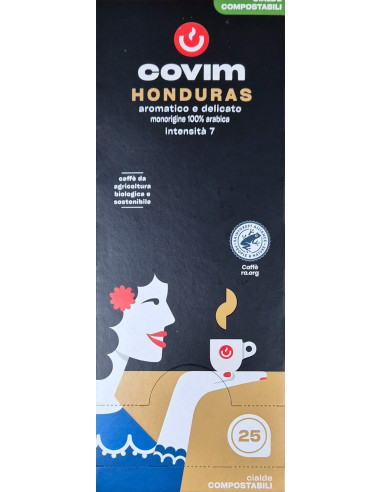 E.S.E. Pods Covim Honduras 100% Arabica, 25 servings