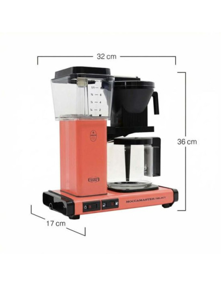 Kávovar Moccamaster KBG Select Sorbet