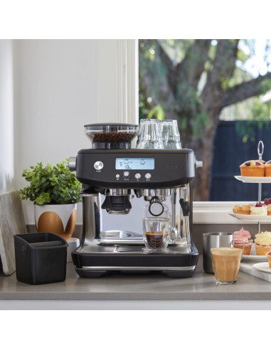 Pakový kávovar SAGE SES878BTR Espresso černý