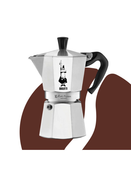 Bialetti Moka Express 6 šálků moka konvice