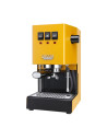 The Gaggia Classic EVO in yellowis the ideal choice for those who want to enjoy the perfect Italian espresso at home. Made right in Italy, this coffee machine offers top quality, expert precision and reliable long-term performance.