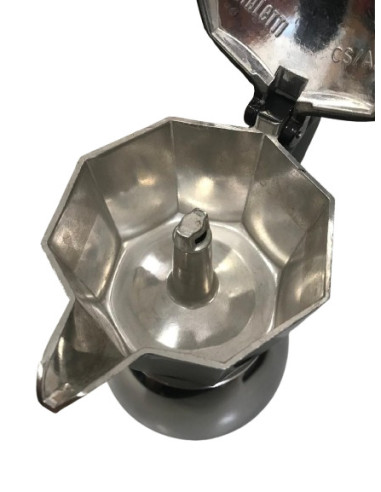 Bialetti Moka Induction 4 cups black - Cosmetic defect / DISCOUNT
