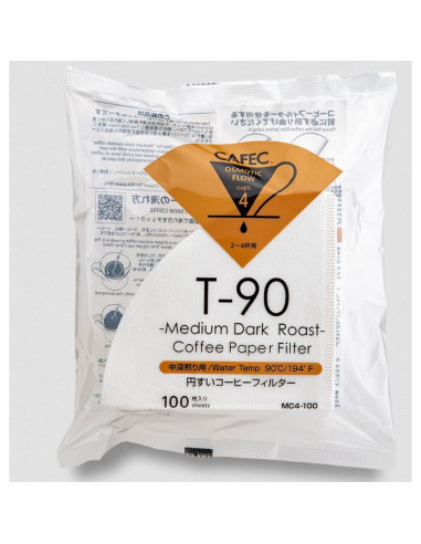 Cafec papírové filtry pro kávovar vel. 02, 100 ks (MC4-100W)