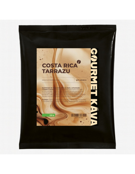 Kostarika Tarrazu, zrnková káva arabica