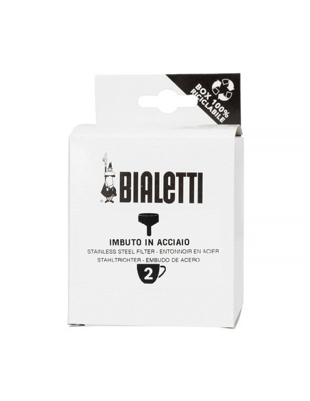 Trychtýř Bialetti pro ocelový kávovar 2 šálky