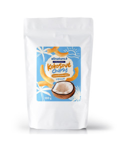 Allnature  kokosové chipsy s karamelem100 g