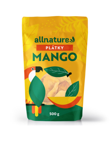 Allnature Dried Mango Slices 500 g