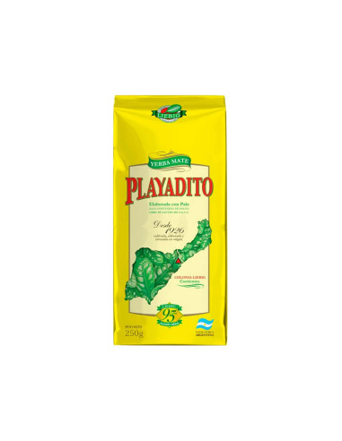 Playadito Yerba Maté, Elaborada con Palo, 500 g