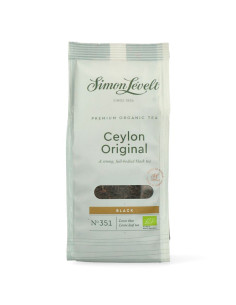 Simon Lévelt Organic Loose-Leaf Ceylon Black Tea, 90g