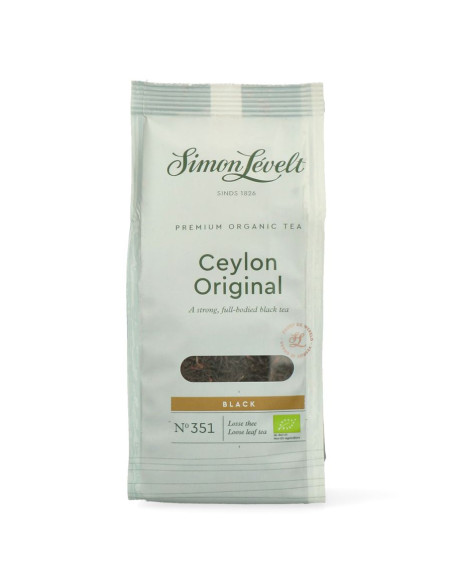 Simon Lévelt Organic Loose-Leaf Ceylon Black Tea, 90g