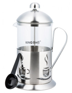 Frenchpress Kinghoff 350 ml nerezový