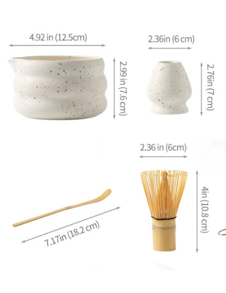 Kaffia Matcha set - bílý