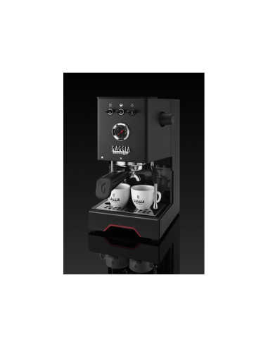 Gaggia Classic Up Lever-Style Espresso Machine, Black